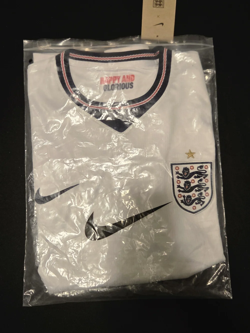 Nike England White National Team Soccer Jersey - Picture 8 of 8